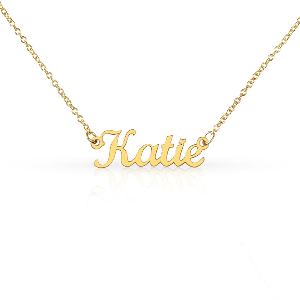 Custom Name Necklace - No MC